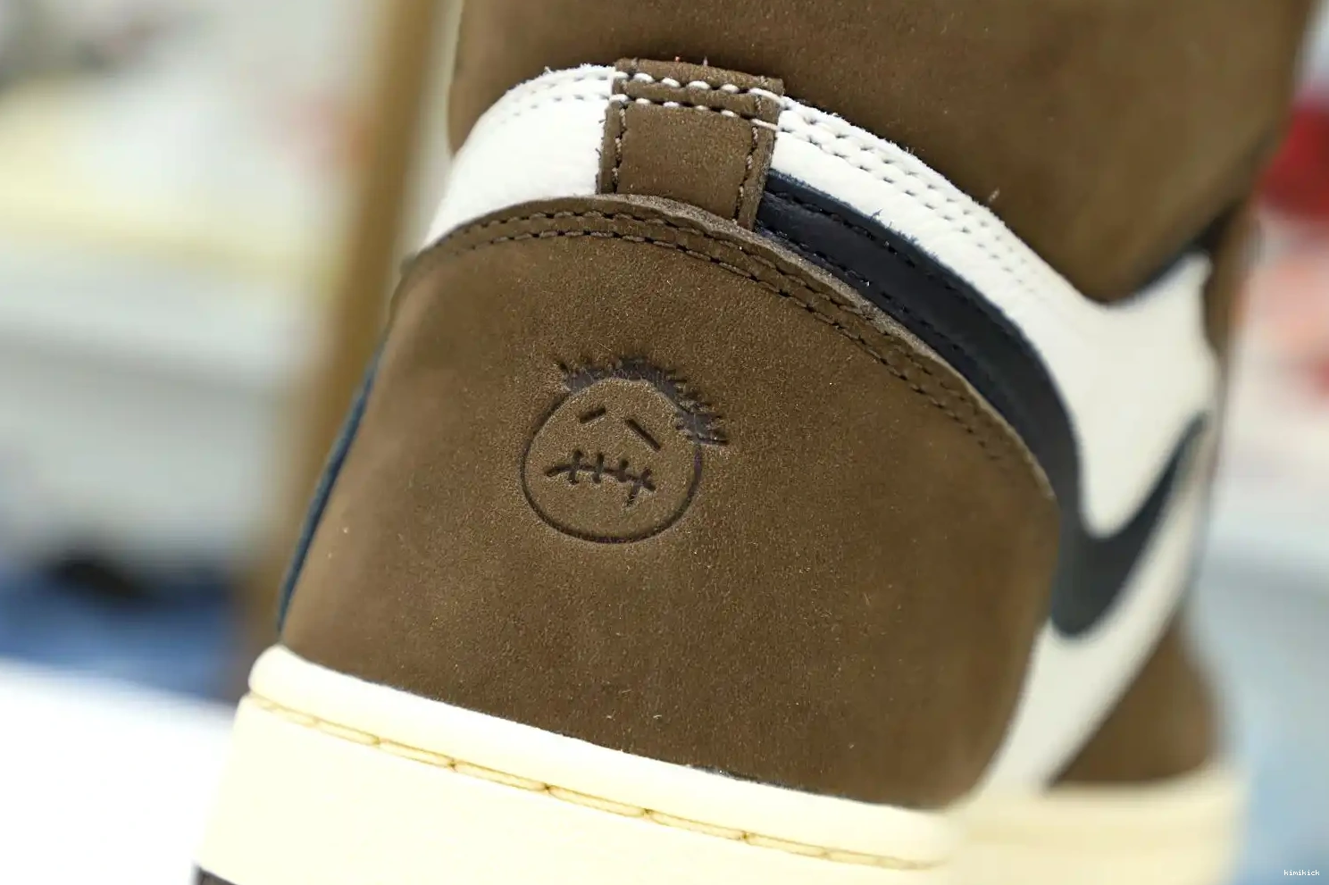 TRAVIS RETRO AIR OG X 'MOCHA' HIGH JORDAN Kimikick 1 SCOTT 0421